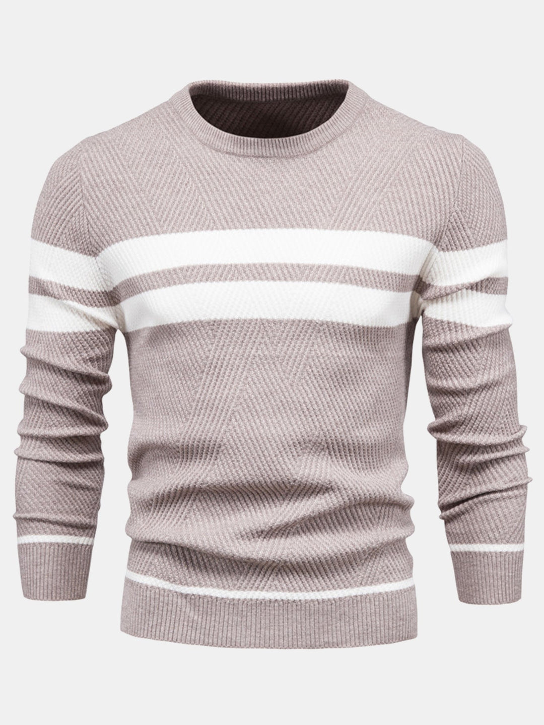 Quintín | Jersey de rayas con cuello redondo