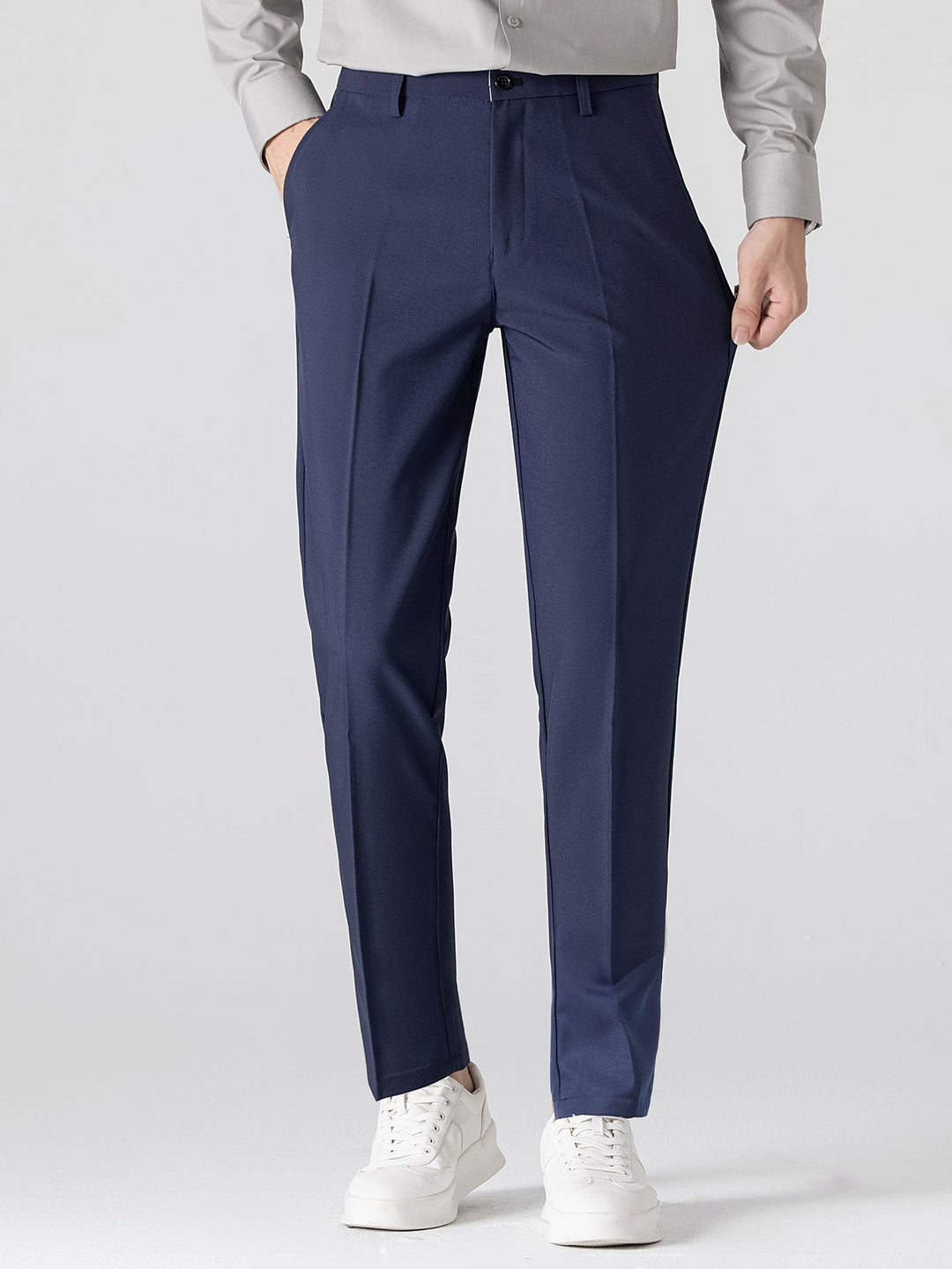 Quirino | Pantalón de vestir slim fit de pernera estrechada