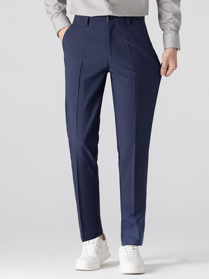 Quirino | Pantalón de vestir slim fit de pernera estrechada