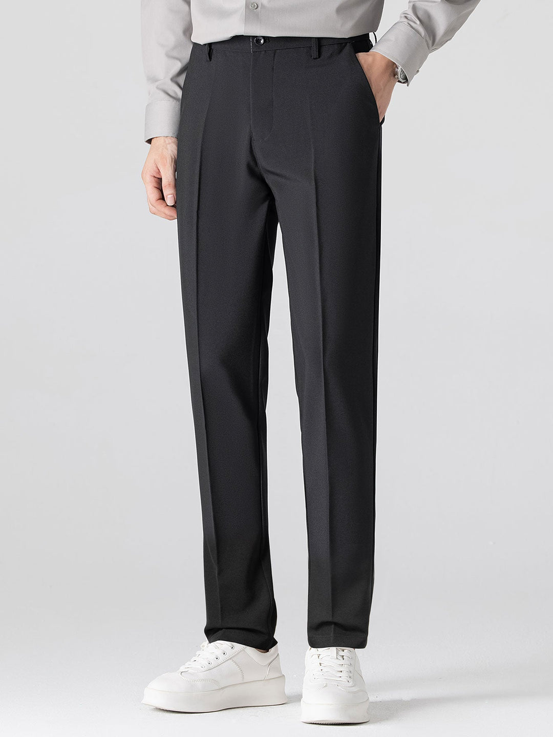 Quirino | Pantalón de vestir slim fit de pernera estrechada