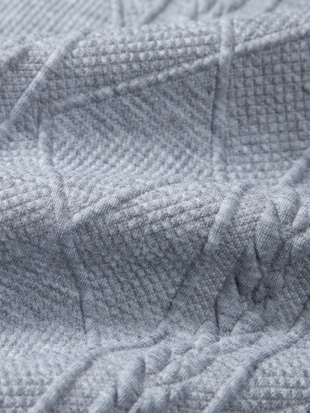 Ramón | Sudadera con dibujo jacquard geométrico y corte relajado