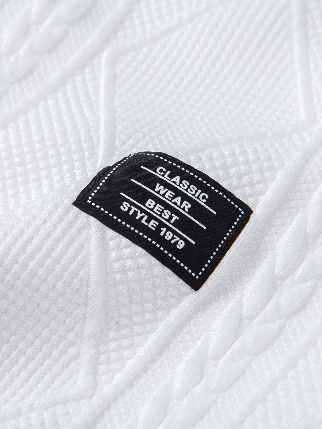 Ramón | Sudadera con dibujo jacquard geométrico y corte relajado