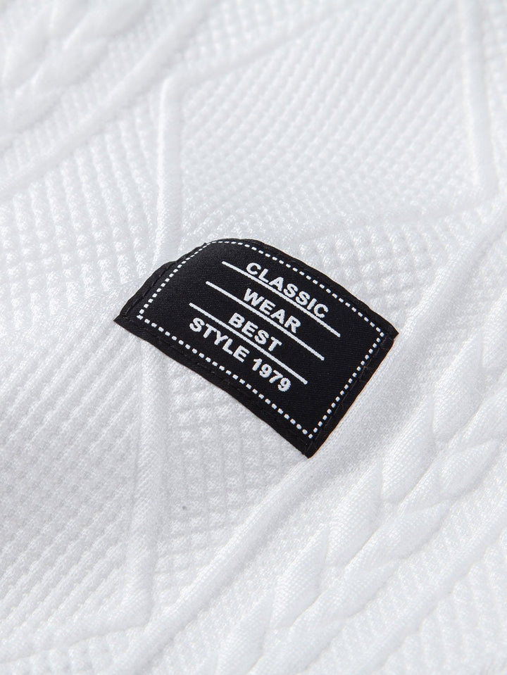 Ramón | Sudadera con dibujo jacquard geométrico y corte relajado