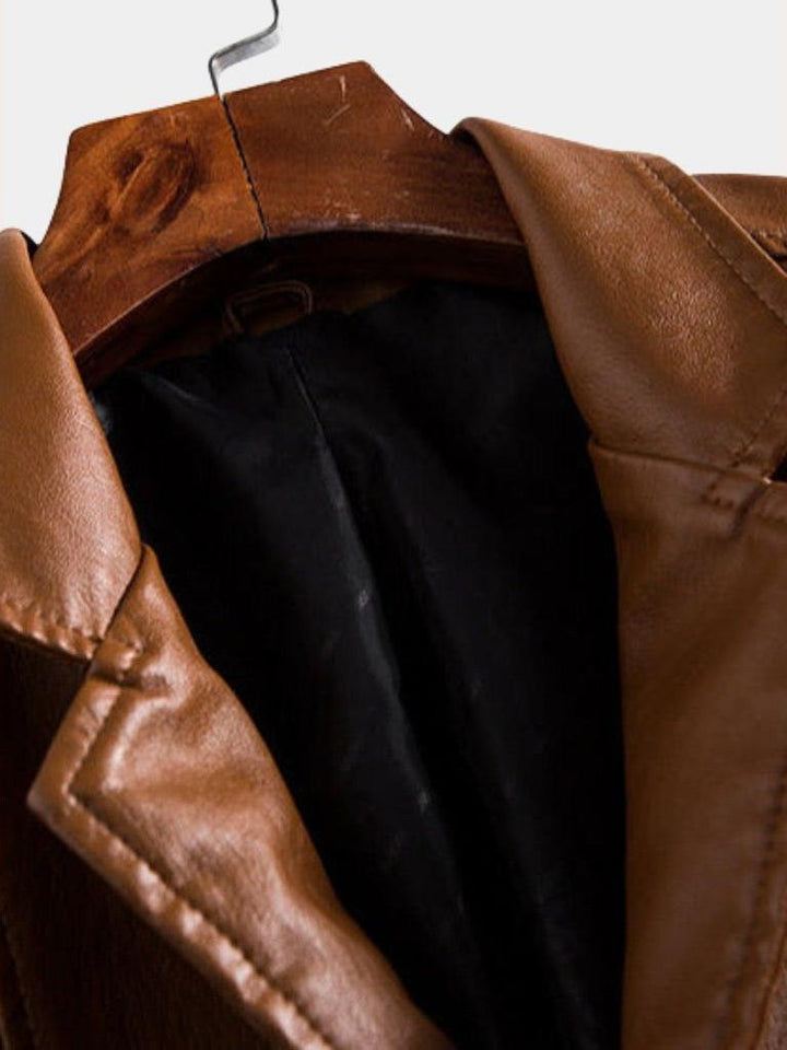 Raúl | Chaqueta casual en tono moca