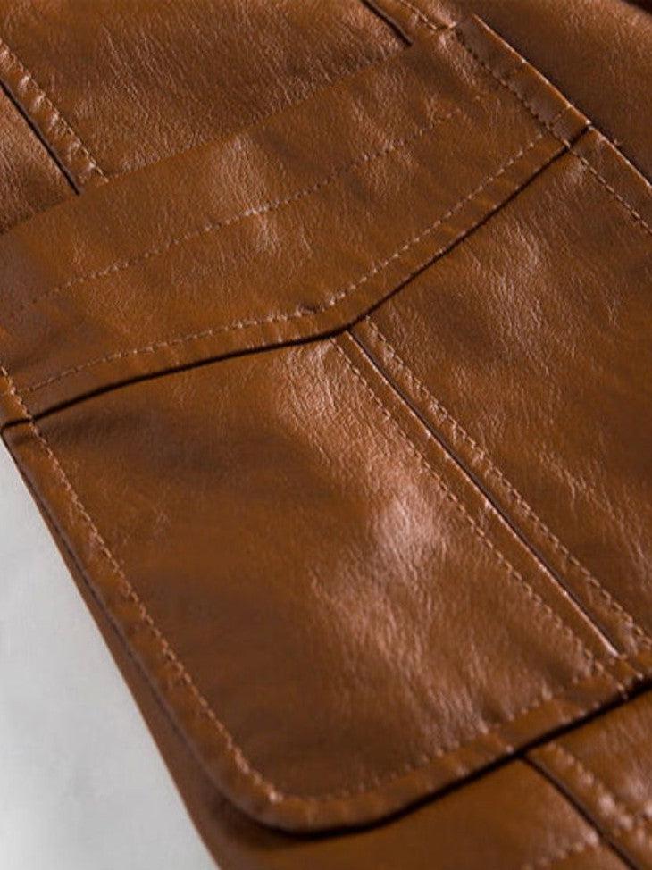 Raúl | Chaqueta casual en tono moca