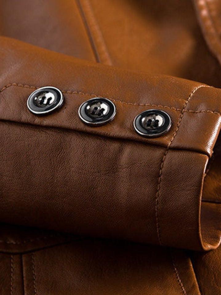 Raúl | Chaqueta casual en tono moca