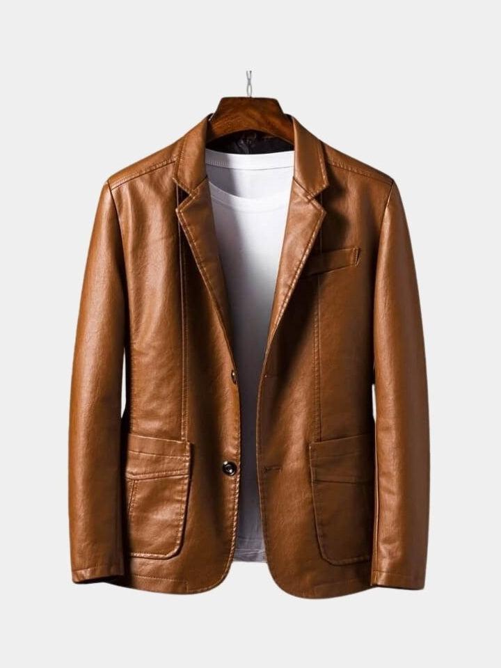 Raúl | Chaqueta casual en tono moca