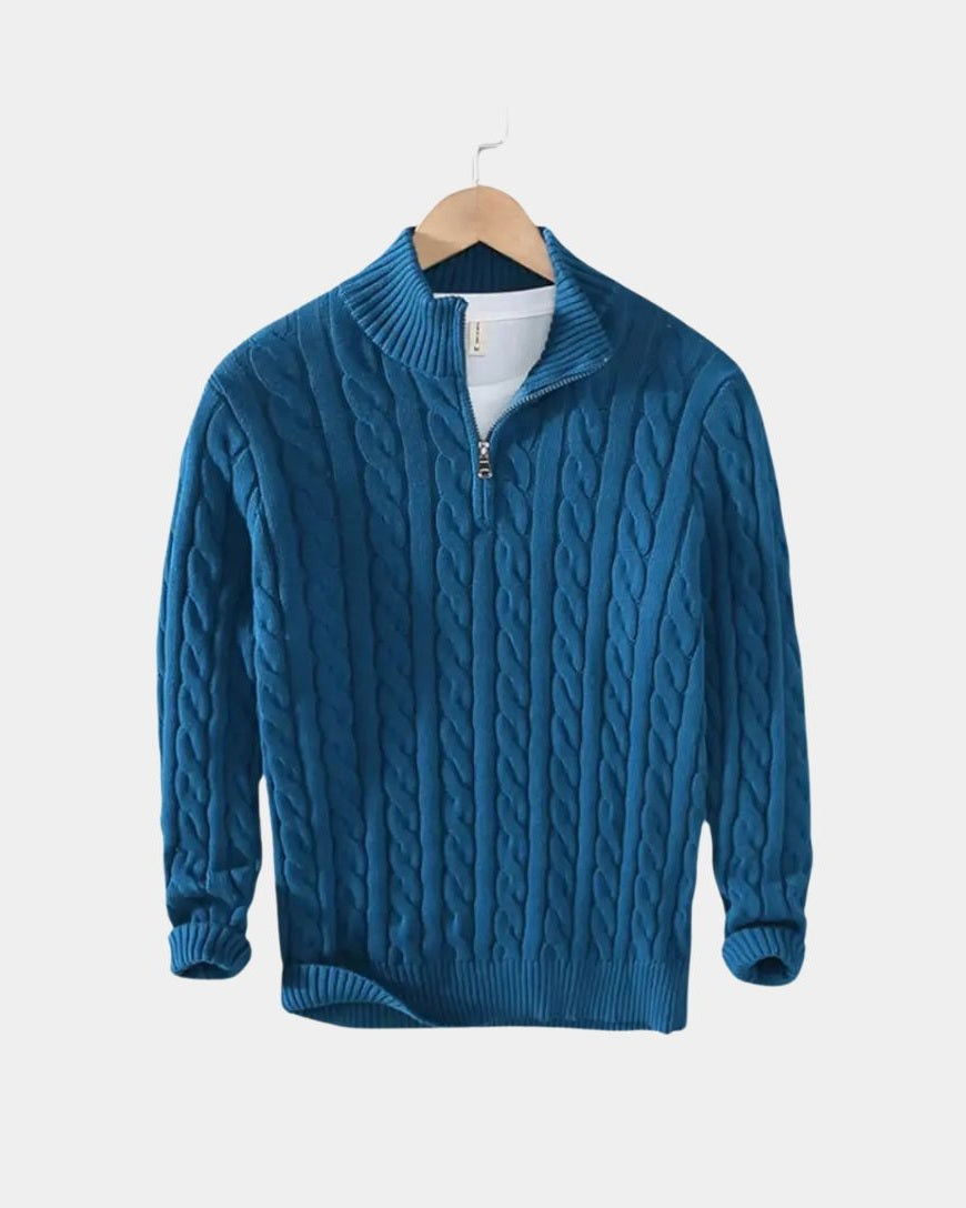 Raúl | Jersey azul marino de ochos