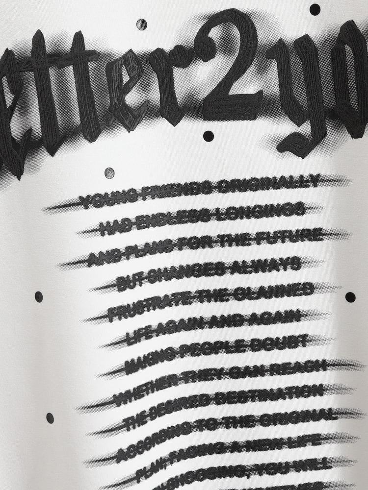 Rodrigo | Sudadera con estampado de texto