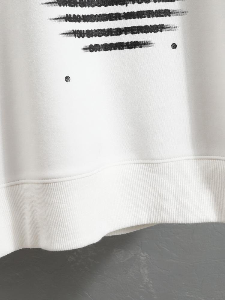 Rodrigo | Sudadera con estampado de texto