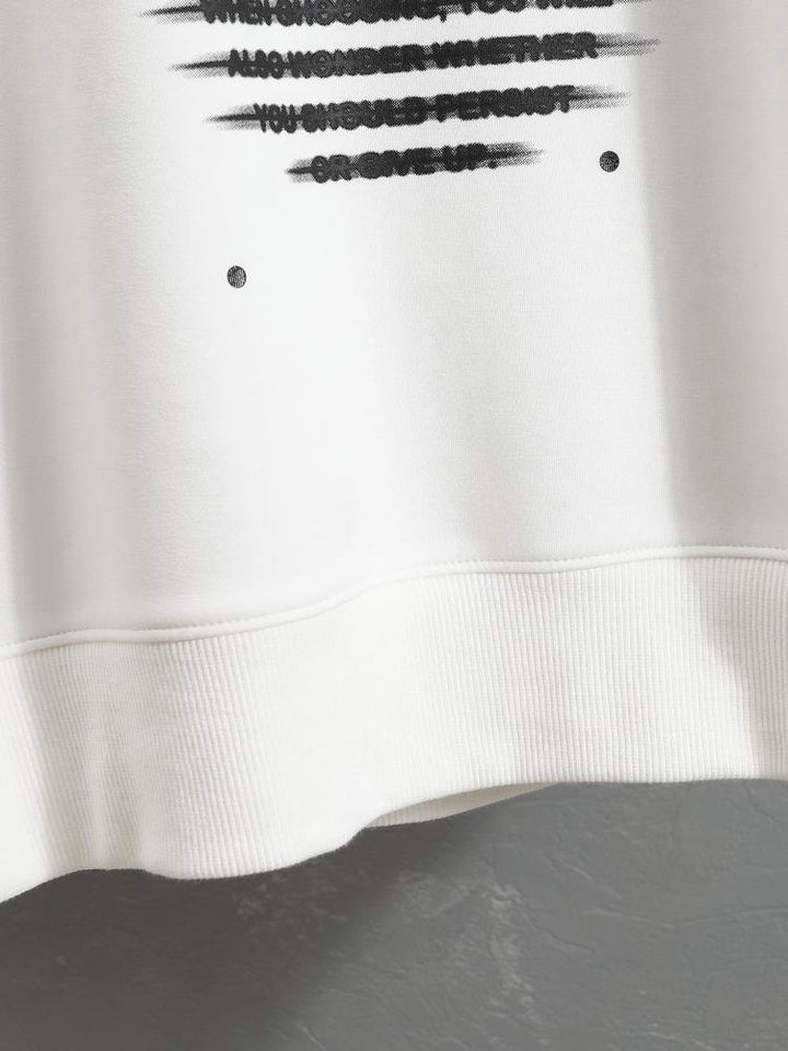 Rodrigo | Sudadera con estampado de texto