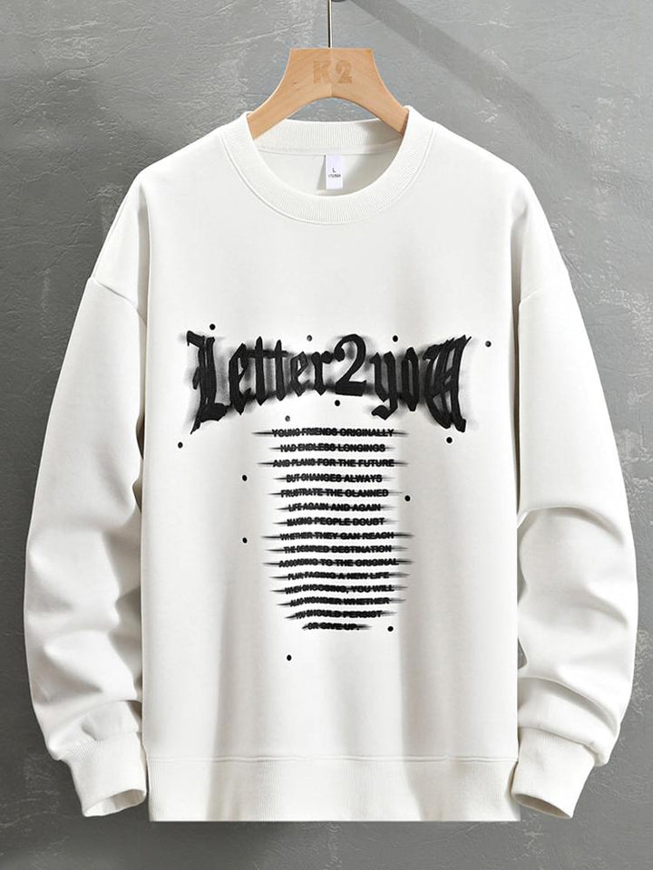 Rodrigo | Sudadera con estampado de texto