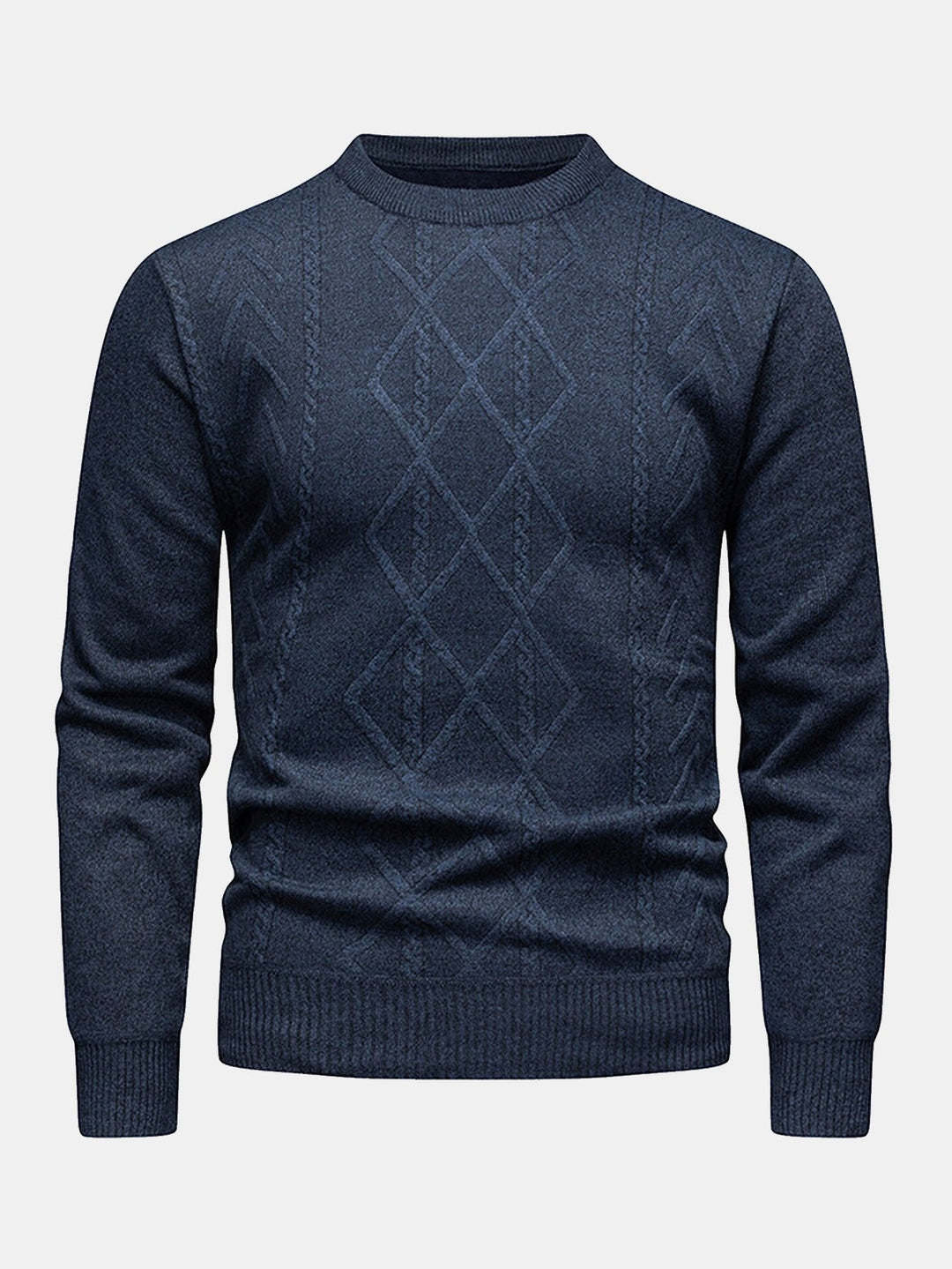 Rosendo | Jersey jacquard con patrón geométrico