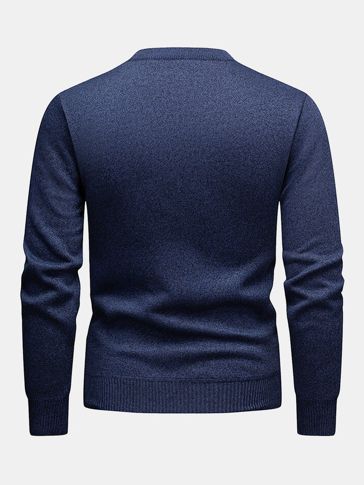 Rosendo | Jersey jacquard con patrón geométrico