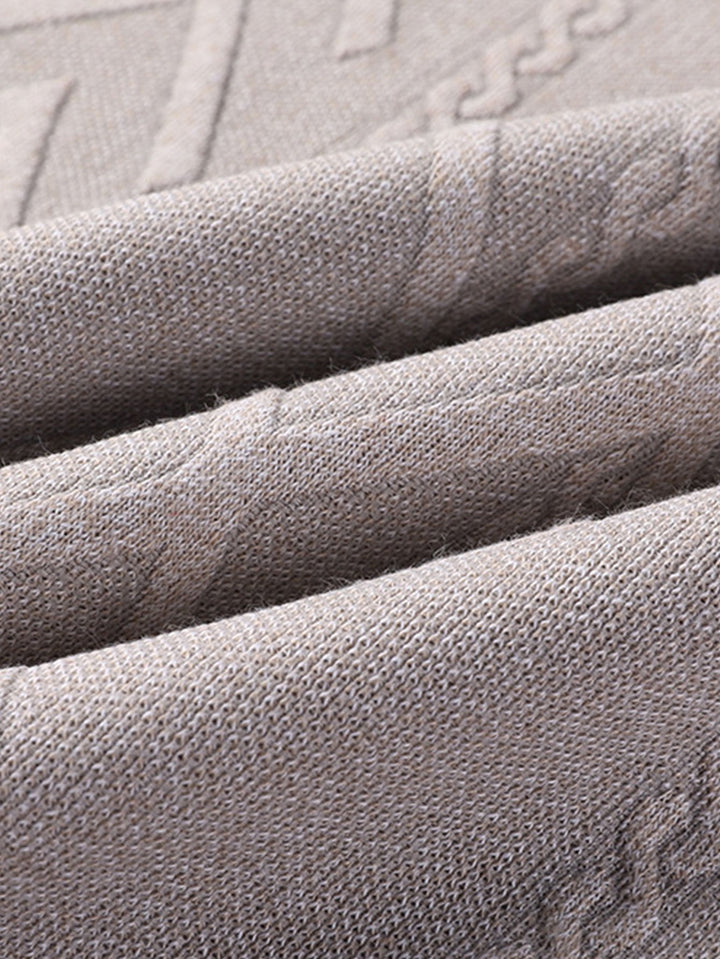 Rosendo | Jersey jacquard con patrón geométrico