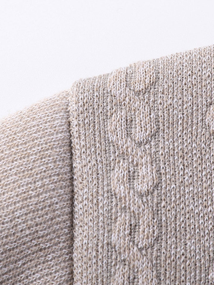 Rosendo | Jersey jacquard con patrón geométrico