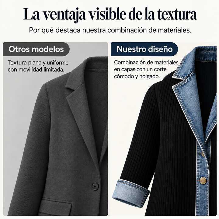 Salomé | Chaqueta vaquera boho de patchwork