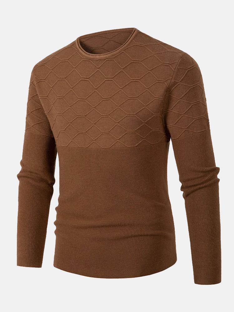 Salomón | Jersey de punto slim fit con cuello redondo