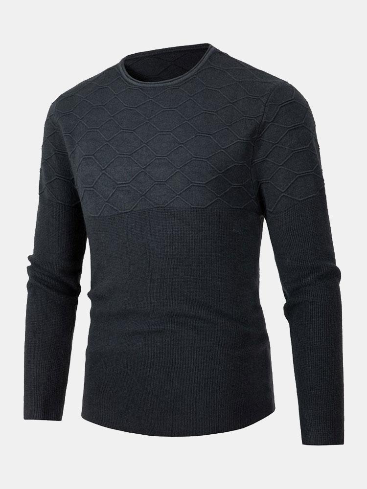 Salomón | Jersey de punto slim fit con cuello redondo