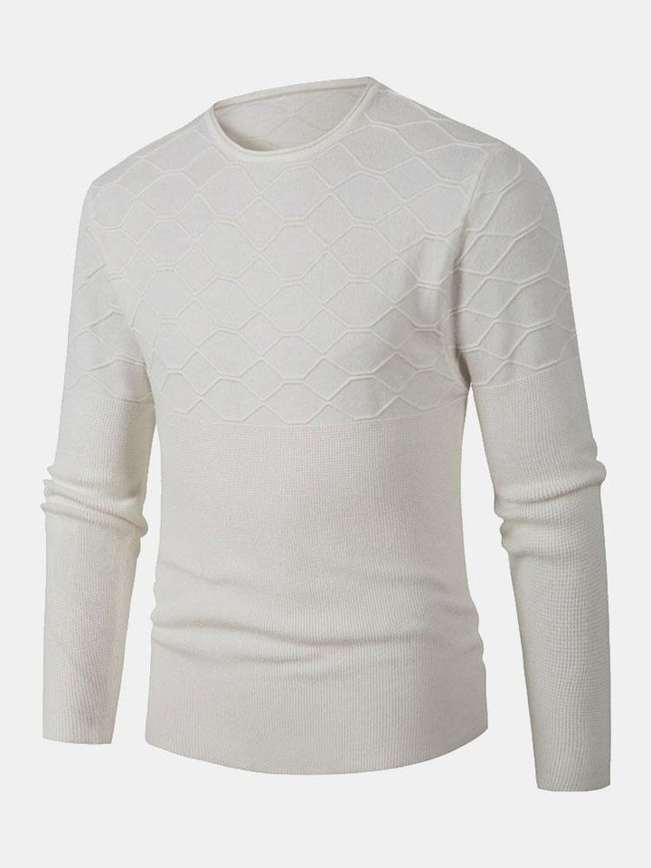 Salomón | Jersey de punto slim fit con cuello redondo