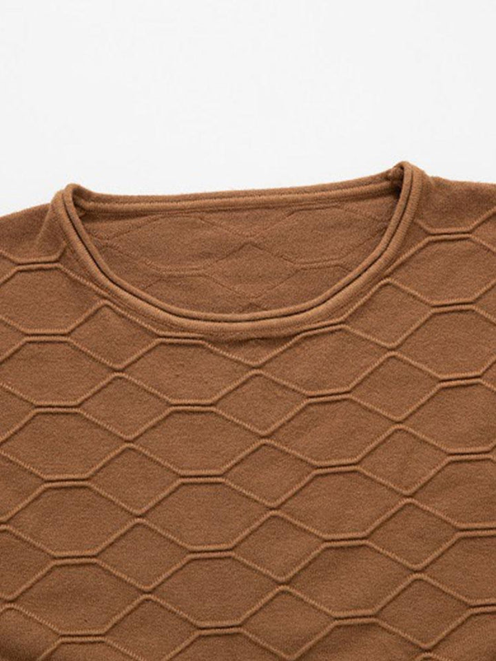 Salomón | Jersey de punto slim fit con cuello redondo