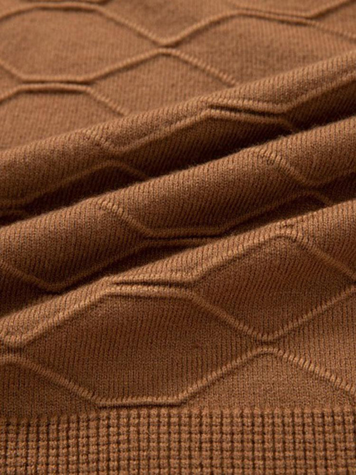 Salomón | Jersey de punto slim fit con cuello redondo