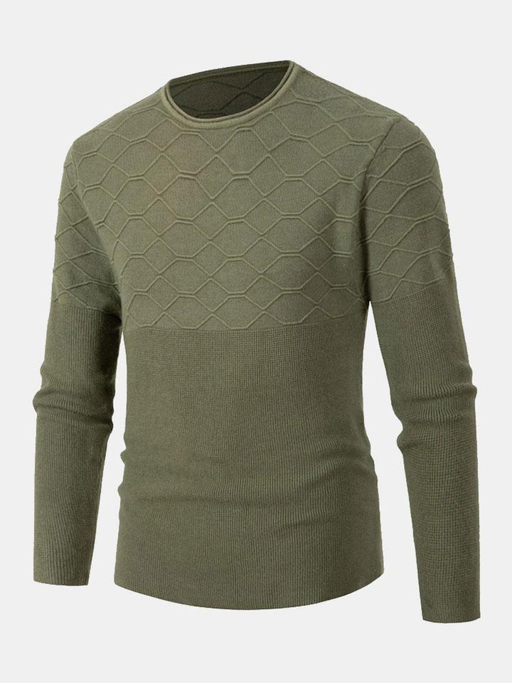 Salomón | Jersey de punto slim fit con cuello redondo