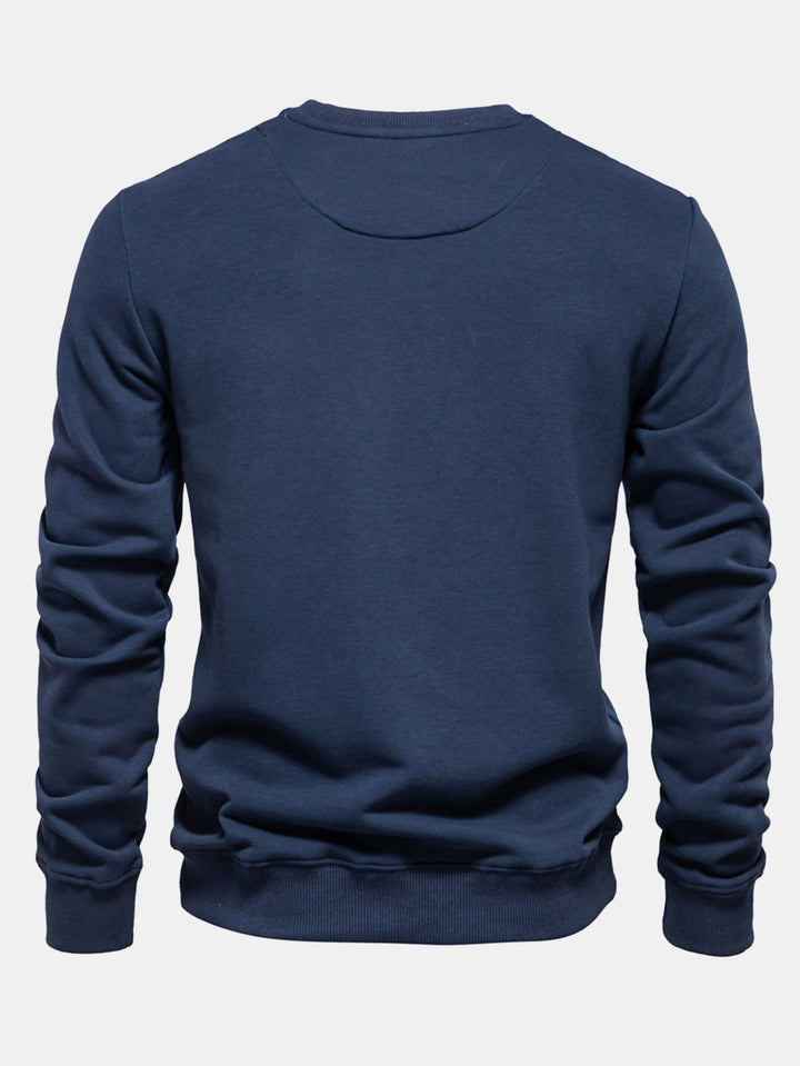 Serafín | Jersey de punto fino con cuello redondo