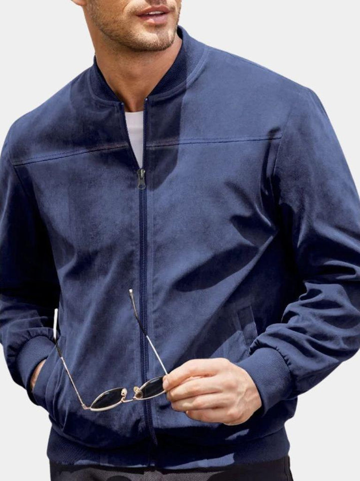 Sergio | Cazadora bomber en color topo