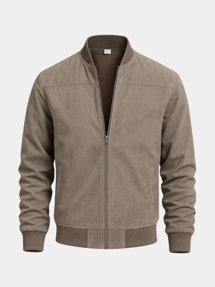 Sergio | Cazadora bomber en color topo