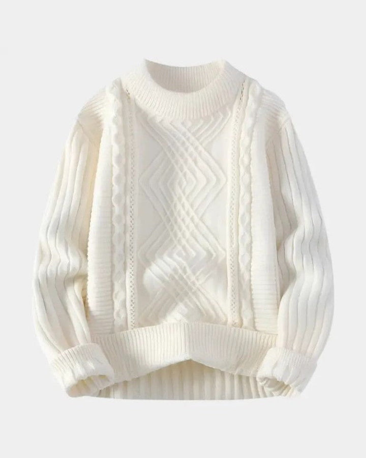 Sergio | Jersey color crudo de ochos