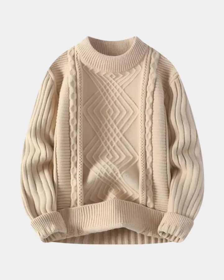 Sergio | Jersey color crudo de ochos
