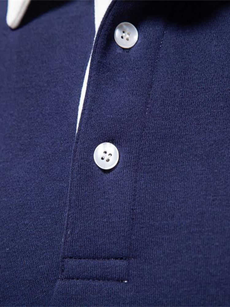 Sergio | Sudadera con detalles en contraste y cuello polo