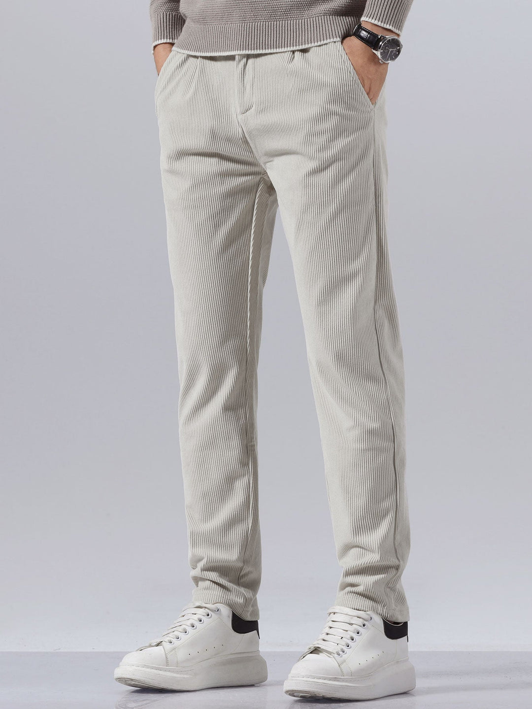 Severiano | Pantalón de pana slim fit
