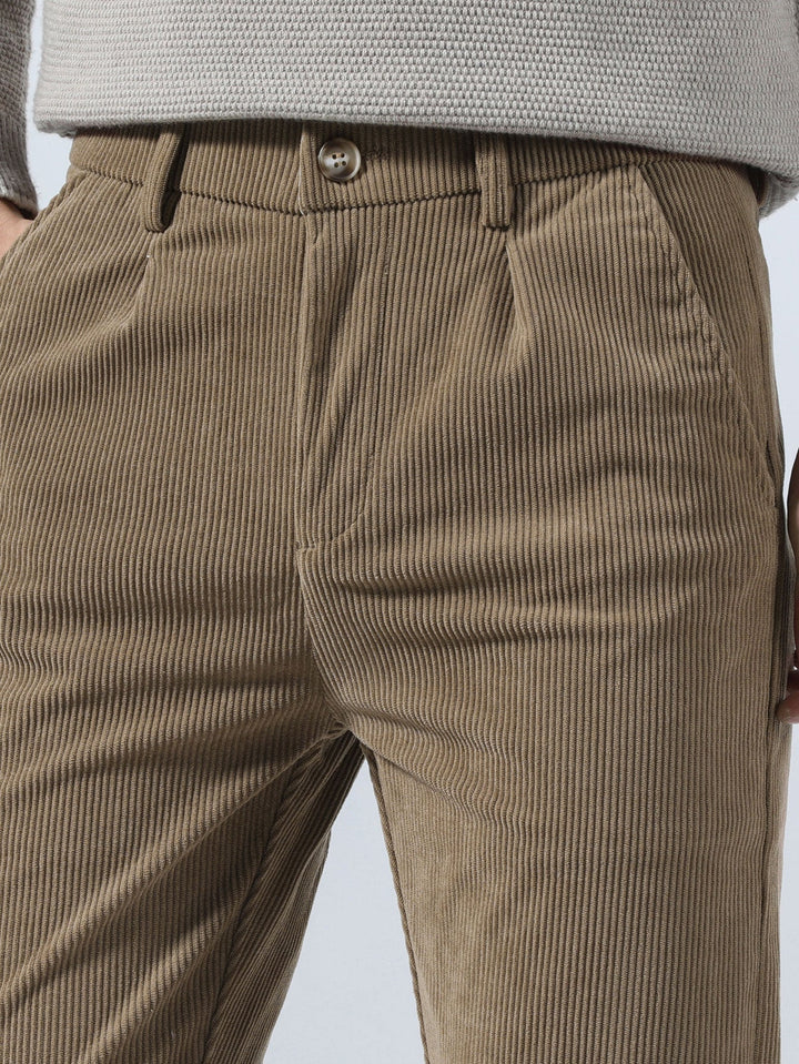 Severiano | Pantalón de pana slim fit