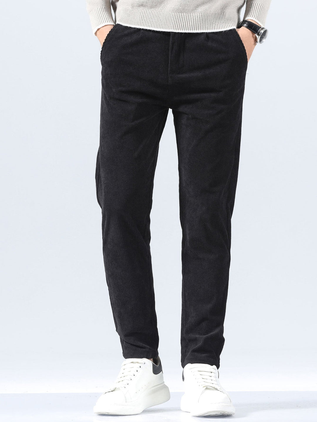 Severiano | Pantalón de pana slim fit