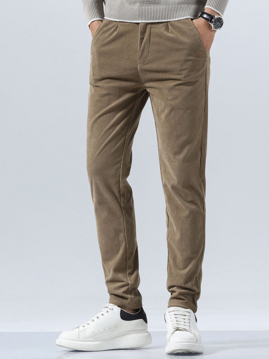 Severiano | Pantalón de pana slim fit