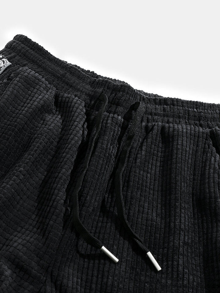 Sixto | Pantalón de pana con estampado paisley