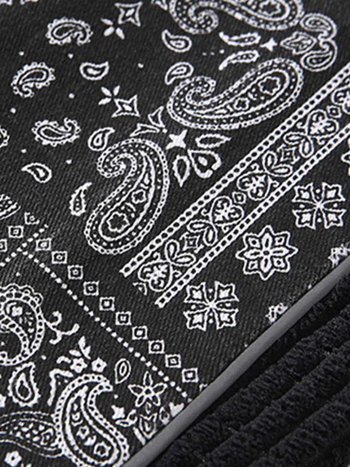 Sixto | Pantalón de pana con estampado paisley