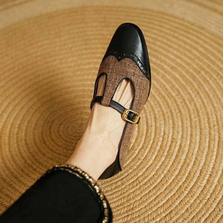 Soledad | Zapatos vintage con hebilla