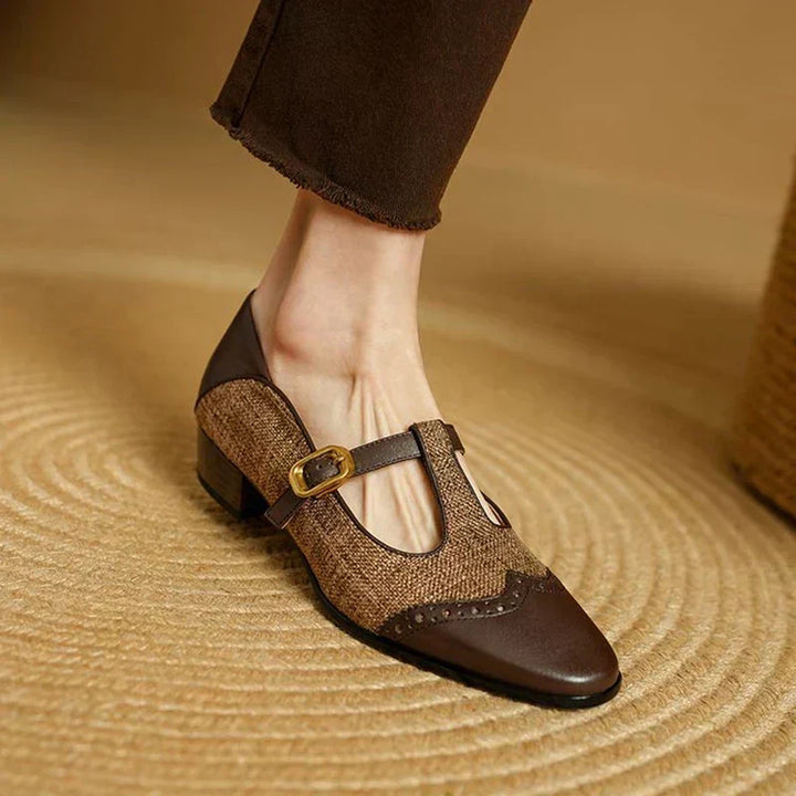 Soledad | Zapatos vintage con hebilla