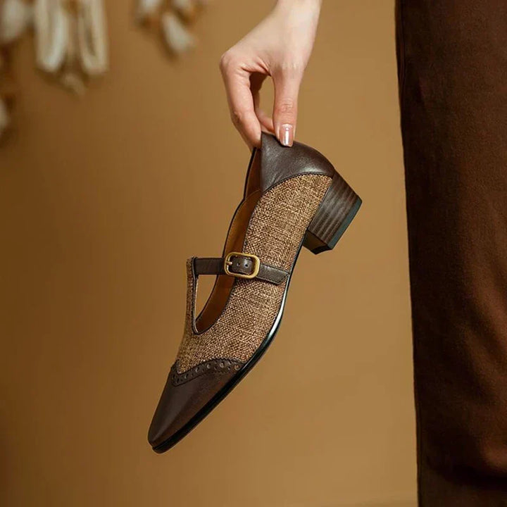 Soledad | Zapatos vintage con hebilla