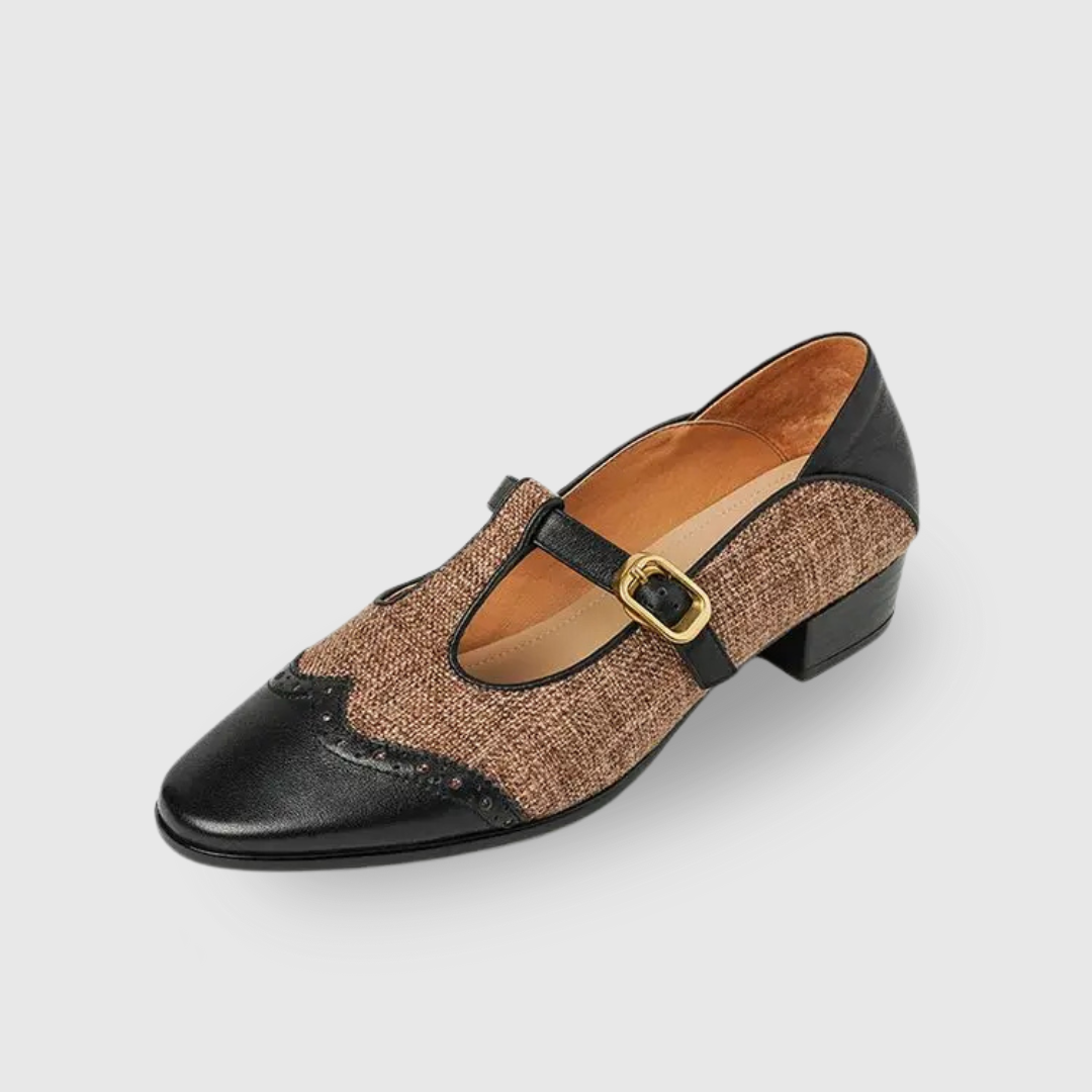 Soledad | Zapatos vintage con hebilla