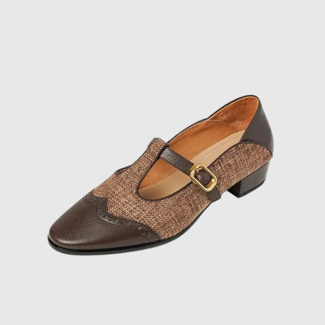 Soledad | Zapatos vintage con hebilla