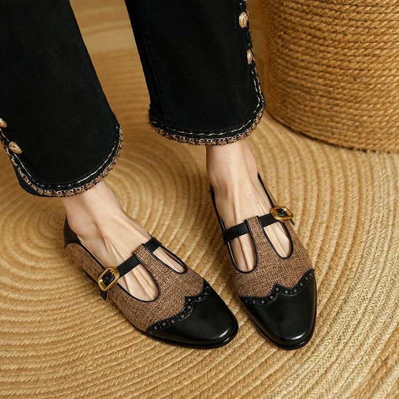 Soledad | Zapatos vintage con hebilla