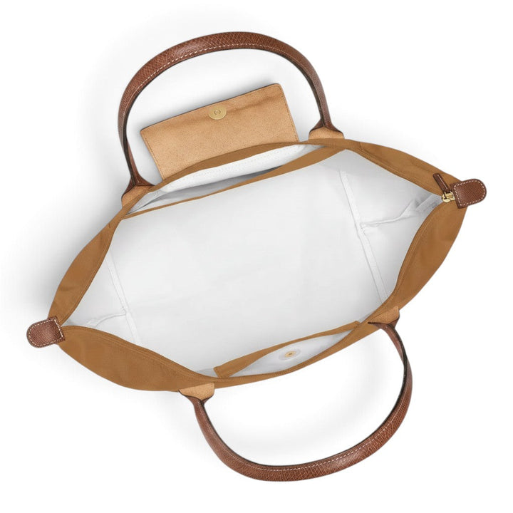Tamara | Bolso shopper plegable marrón coñac
