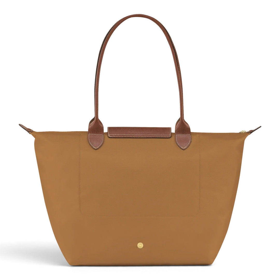 Tamara | Bolso shopper plegable marrón coñac