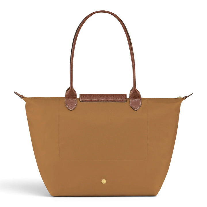Tamara | Bolso shopper plegable marrón coñac