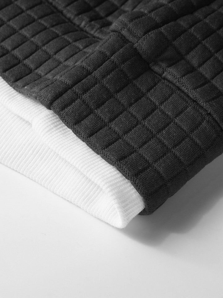 Teodoro | Sudadera 2 en 1 con textura gofre