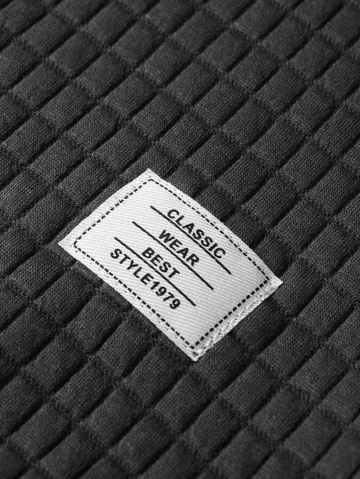 Teodoro | Sudadera 2 en 1 con textura gofre